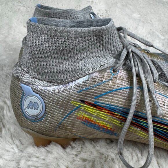Nike Mercurial Superfly 8 Elite FG "Progress Pack" Grey Mens Size 6.5 DJ2839-054 - Picture 2 of 9